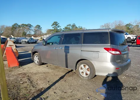 2013 Nissan Quest Sv из США, поврежденный, VIN JN8AE2KP5D9064875